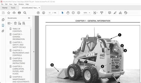 how to lift cabb on 445 case skid steer|445ct case skid steer.